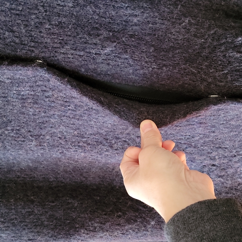 RAG & BONE Wool/Angora/ Polymide/Acrylic/Viscose Sweater Coat Oversized Men's XS - Picture 4 of 13